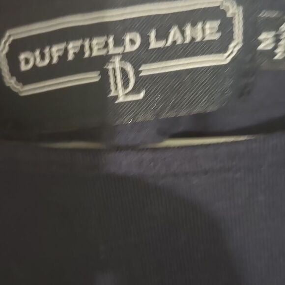 Duffield lane Blue Sheath Dress with Bell Sleeves - Picture 4 of 7